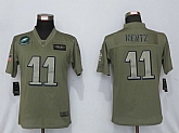 Women Nike Philadelphia Eagles 11 Wentz Nike Camo 2019 Salute to Service Limited Jersey,baseball caps,new era cap wholesale,wholesale hats